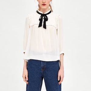 Zara Tops - Zara romantic top Zara Tops - Zara romantic top